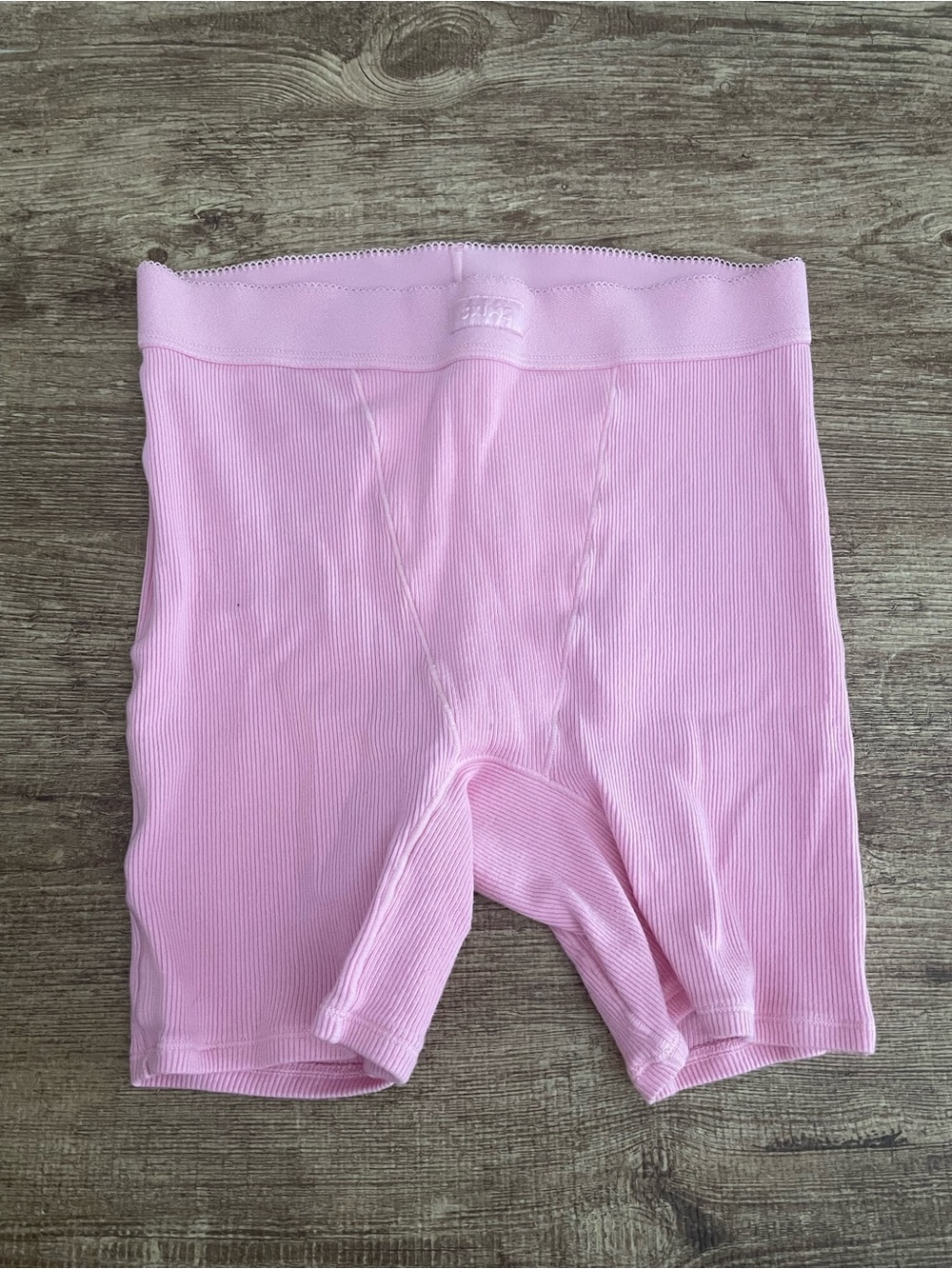 Skims Boxer Shorts Womens Pink Size Small
